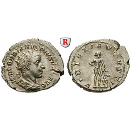 Römische Kaiserzeit, Gordianus III., Antoninian 241-243, vz-st