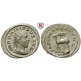 Römische Kaiserzeit, Philippus I., Antoninian, vz