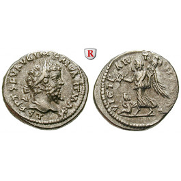 Römische Kaiserzeit, Septimius Severus, Denar 198-202, vz