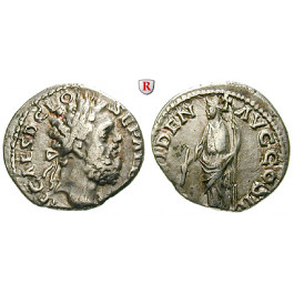 Römische Kaiserzeit, Clodius Albinus, Caesar, Denar 196-197, ss+