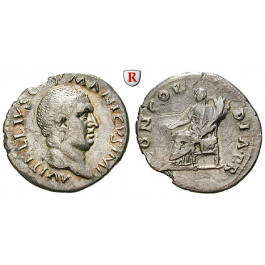 Römische Kaiserzeit, Vitellius, Denar, ss-vz/ss