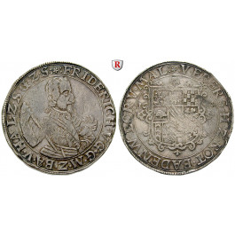 Baden, Baden-Durlach, Friedrich V., Reichstaler 1624, ss