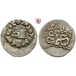 Mysien, Pergamon, Cistophor 88-85 v.Chr., ss+