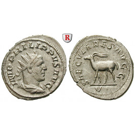 Römische Kaiserzeit, Philippus I., Antoninian, vz