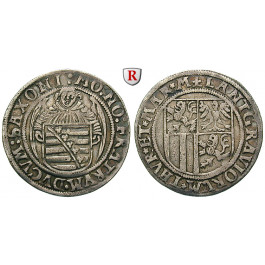 Sachsen, Ernestinische Linie, Johann Friedrich II., Johann-Wilhelm, Joh. Fr. III, Schreckenberger o.J., ss+