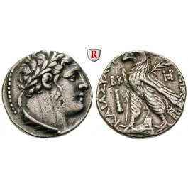 Phönizien, Tyros, Schekel Jahr 22 = 105-104 v.Chr., ss+