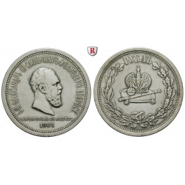 Russland, Alexander III., Rubel 1883, ss
