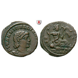 Römische Kaiserzeit, Hannibalianus, Follis 336-337, ss+