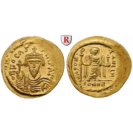 Byzanz, Phocas, Solidus 602-610, vz+