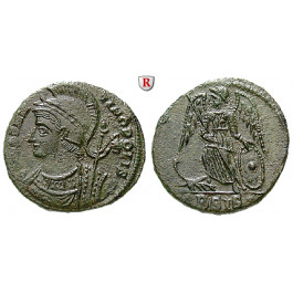 Römische Kaiserzeit, Constantinopolis, Follis 334-335, vz
