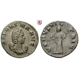 Römische Kaiserzeit, Salonina, Frau des Gallienus, Antoninian 256-257, ss-vz/ss