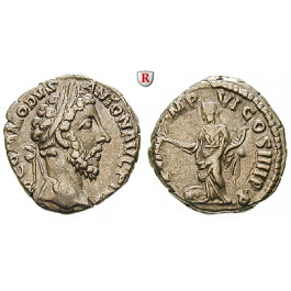 Römische Kaiserzeit, Commodus, Denar 183-184, ss-vz