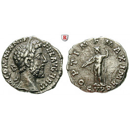 Römische Kaiserzeit, Commodus, Denar 189, ss-vz