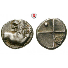 Thrakien, Chersonnesos, Hemidrachme 357-320 v.Chr., f.vz