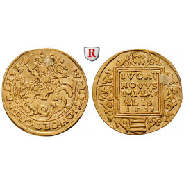 Mansfeld, Grafschaft, Mansfeld-Vorderort-Bornstedt, Wolfgang III. und Johann Georg II., Dukat 1638, ss+