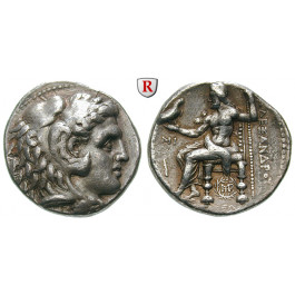 Makedonien, Königreich, Alexander III. der Grosse, Tetradrachme 311-305 v.Chr., vz/ss-vz