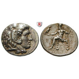 Makedonien, Königreich, Alexander III. der Grosse, Tetradrachme 317-311 v.Chr., vz+/vz
