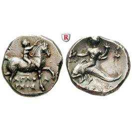 Italien-Kalabrien, Taras (Tarent), Didrachme 272-240 v.Chr., ss+