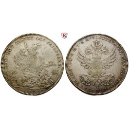 Friedberg, Burggrafschaft, Johann Maria Rudolf von Waldbott-Bassenheim, Konventionstaler 1804, ss-vz