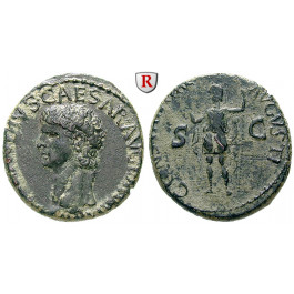 Römische Kaiserzeit, Claudius I., As 50-54, ss+