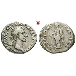 Römische Kaiserzeit, Nerva, Denar 97, ss+/ss