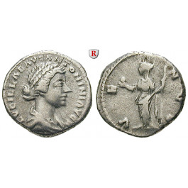 Römische Kaiserzeit, Lucilla, Frau des Lucius Verus, Denar 161-167, ss/f.ss