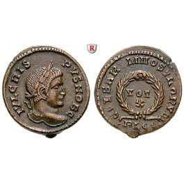 Römische Kaiserzeit, Crispus, Caesar, Follis 323-324, ss-vz