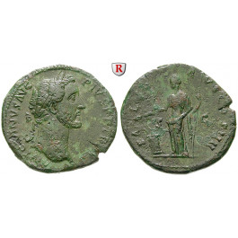 Römische Kaiserzeit, Antoninus Pius, Sesterz 151-153, ss