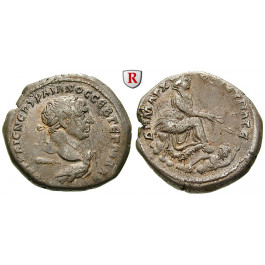 Römische Provinzialprägungen, Seleukis und Pieria, Antiocheia am Orontes, Traianus, Tetradrachme 110/111, ss+
