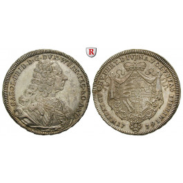 Württemberg, Herzogtum Württemberg (Kgr. ab 1806), Karl Friedrich, Administrator, 1/2 Taler 1739, ss-vz/vz