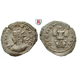 Römische Kaiserzeit, Gallienus, Antoninian 257-258, ss-vz