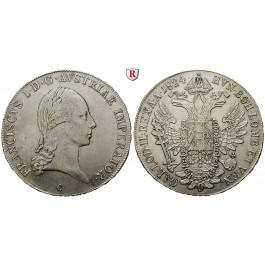 Österreich, Kaiserreich, Franz II. (I.), Konventionstaler 1824, ss+