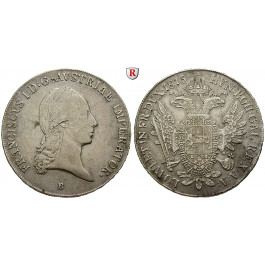 Österreich, Kaiserreich, Franz II. (I.), Konventionstaler 1815, ss-vz