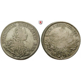 Brandenburg-Preussen, Königreich Preussen, Friedrich II., Reichstaler 1751, ss