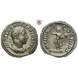 Römische Kaiserzeit, Severus Alexander, Denar 232, ss-vz