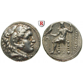 Makedonien, Königreich, Alexander III. der Grosse, Tetradrachme 320-280 v.Chr., f.vz