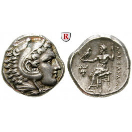 Makedonien, Königreich, Alexander III. der Grosse, Tetradrachme 325-320 v.Chr., ss-vz