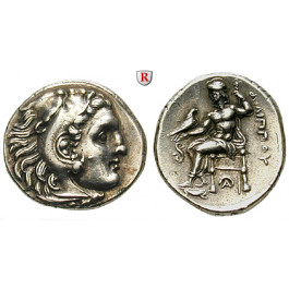 Makedonien, Königreich, Alexander III. der Grosse, Drachme 323-317 v.Chr., f.vz