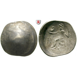 Ostkelten, Vorbild: Philipp III., Unbest. König der Thrako-Geten, Tetradrachme um 150/100 v.Chr., ss