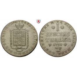 Braunschweig, Braunschweig-Wolfenbüttel, Karl Wilhelm Ferdinand, Konventionstaler 1790, ss-vz