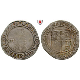 Grossbritannien, James I., Shilling o.J. (1605-1606), f.ss