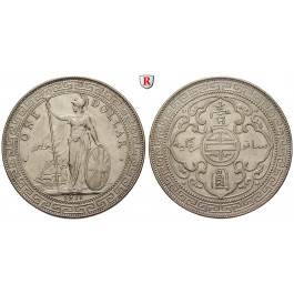 Grossbritannien, Trade Dollar 1911, ss-vz