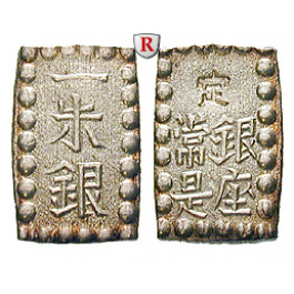 Japan, Kaei/Meiji-Ära, Shu 1853-1865, 1,83 g fein, ss