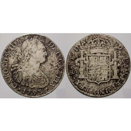 Chile, Carlos IV., 8 Reales 1793, s