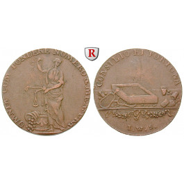 Braunschweig, Münzmeisterpfennige, Johann Wilhelm Schlemm in Clausthal, Rechenpfennig o.J., ss