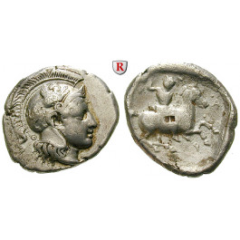 Thessalien, Pharsalos, Drachme 400-344 v.Chr, ss