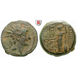Syrien, Königreich der Seleukiden, Alexander II., Bronze, ss
