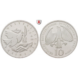 Bundesrepublik Deutschland, 10 DM 1998, Westfälischer Friede, J, bfr., J. 467