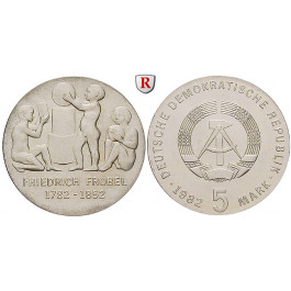 DDR, 5 Mark 1982, Fröbel, vz-st, J. 1584