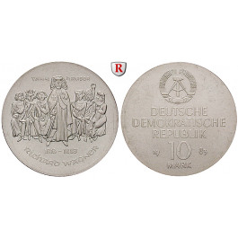 DDR, 10 Mark 1983, Wagner, st, J. 1589